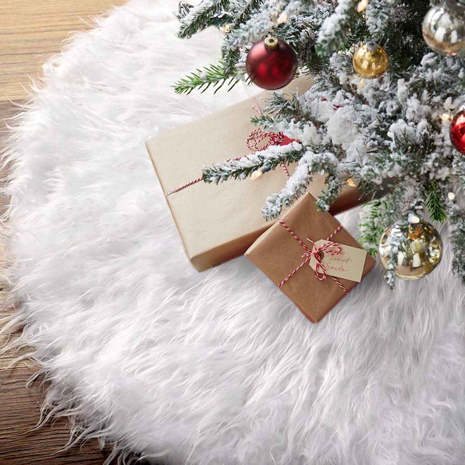 Amazon.co.jp: クリスマスツリースカート 直径78cm ツリーの装飾 