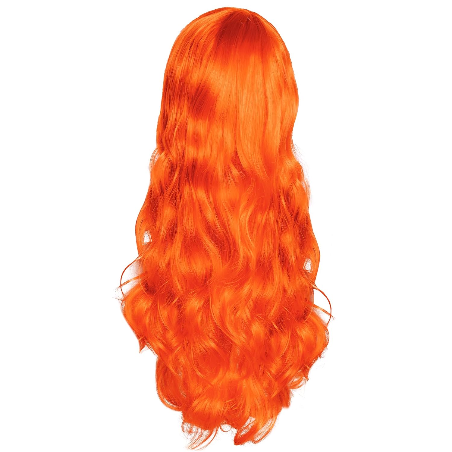 Rbenxia Long Curly Cosplay Wig Heat Resistant Spiral Anime Costume Wavy