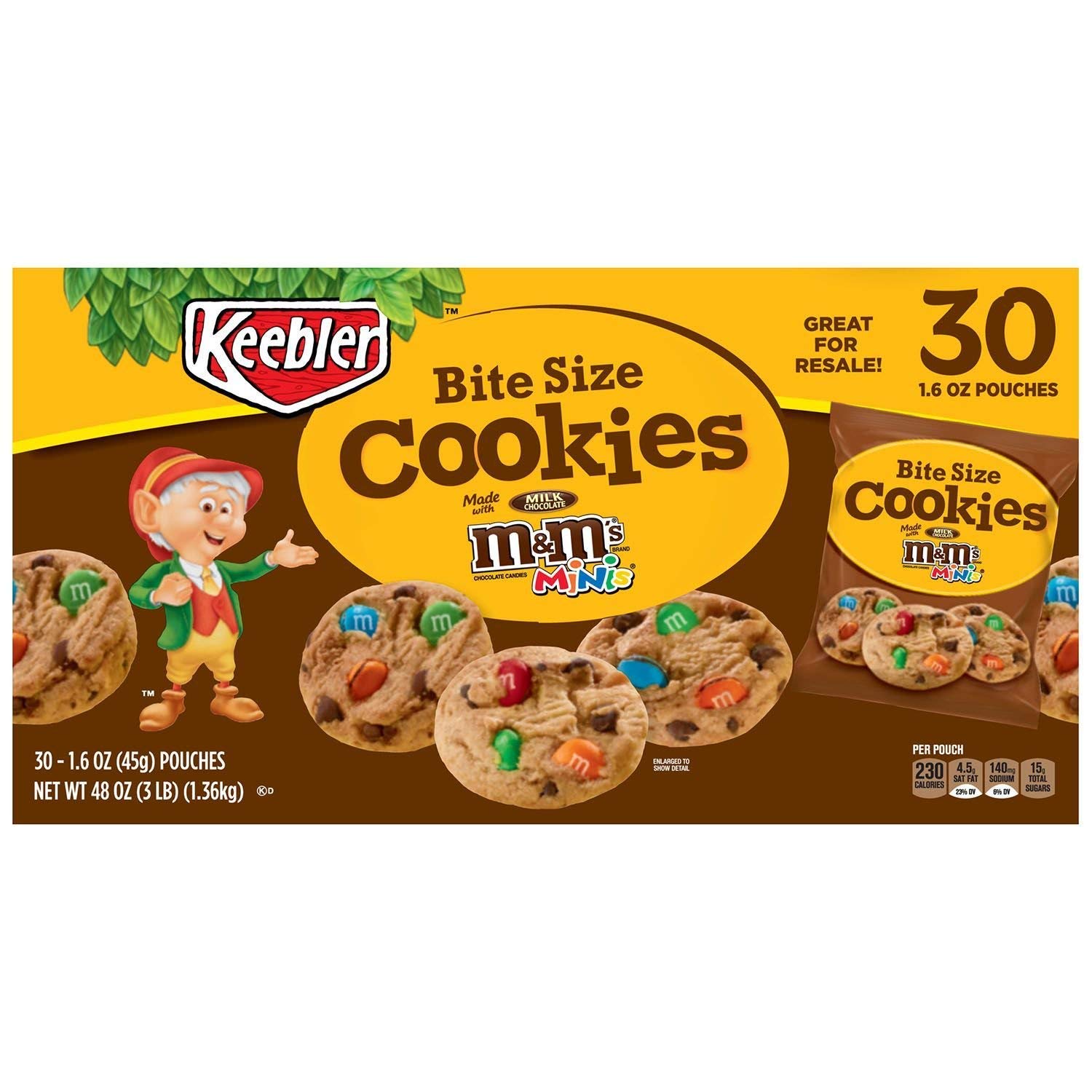 M&M cookie