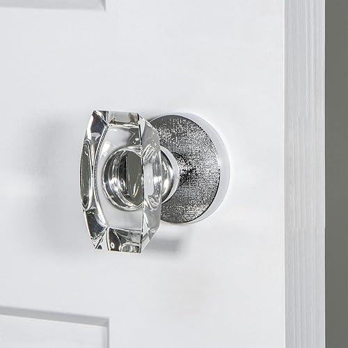 Vista 12 de Viaggio Circolo - Roseta de lino con pomo de cristal Stella en gris titanio Gris Titanium