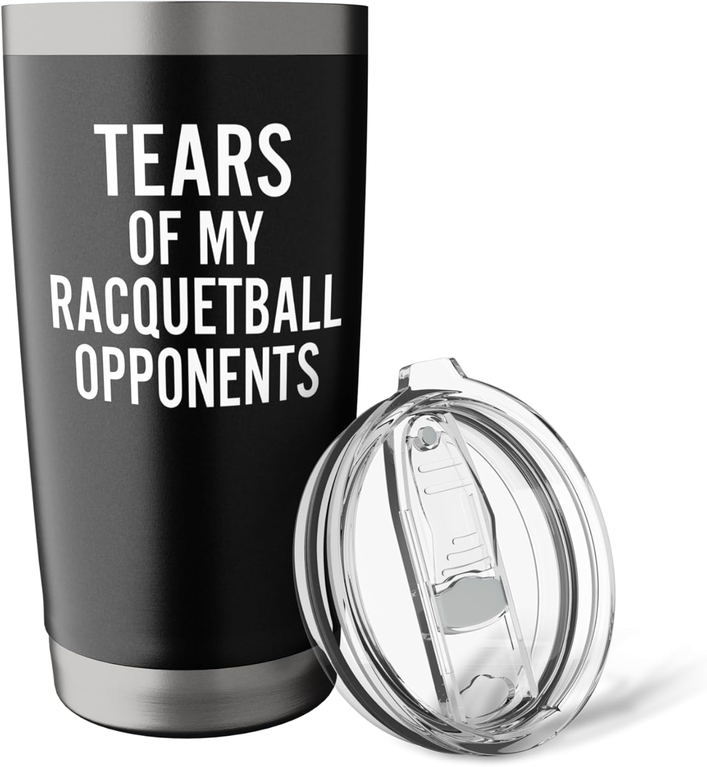 Tears of My Racquetball Opponents - Funny Stainless Steel Insulated Tumbler - Image 5