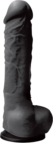 Ns Novelties Colours Pleasures - Consolador de silicona con ventosa, 5 pulgadas, color negro