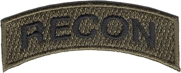 US Special Forces Recon Rocker OD Collectible Novelty Patch
