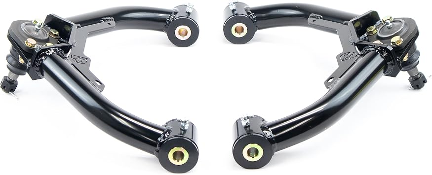 DmaxStore XD Tubular Upper Control Arm Kit Heavy Duty Bolt in Ball Joint 2001-2010 Chevy Silverado GMC Sierra 2500 3500 HD 8-Lug Trucks
