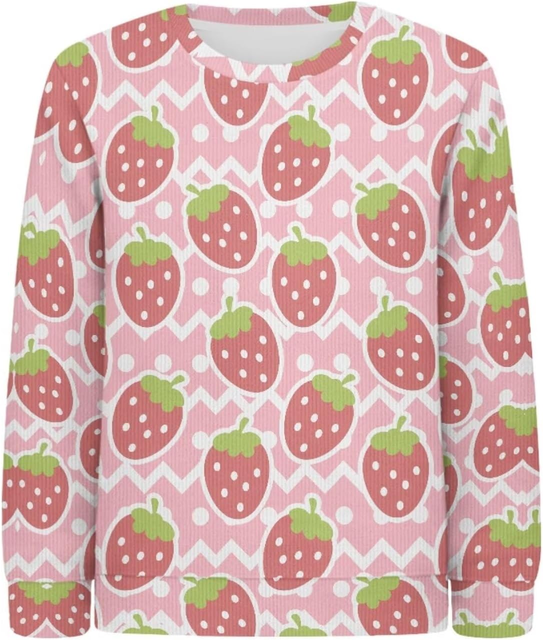 Kid Sweater Easy to Movement 2024 Trendy Girls' Pullover Clothes Sweaters Breathable Fabric All Day Wear