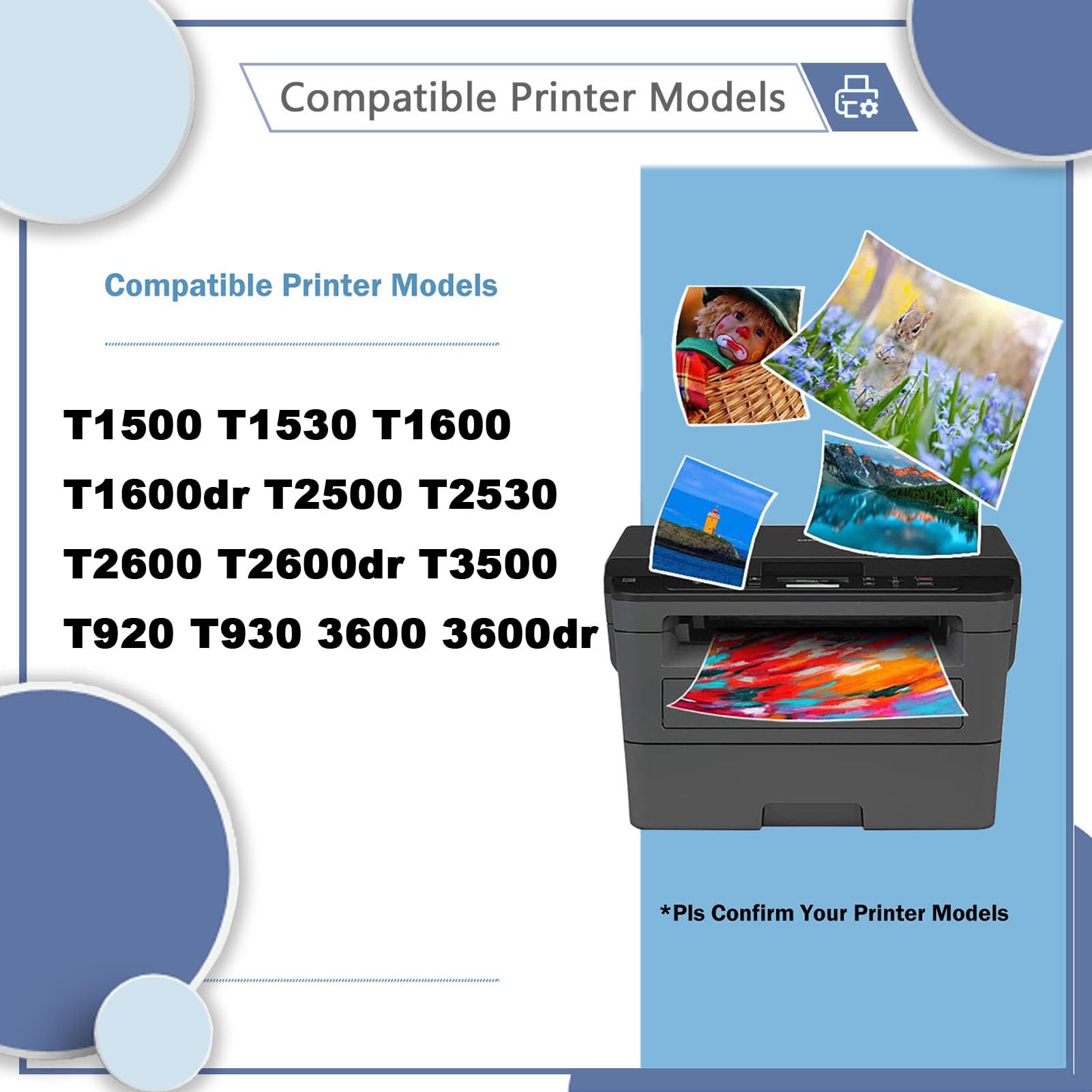 Testina di stampa 727/732 B3P06A compatibile per stampanti Per HP T1500, T1530, T1600, T1600dr, T2500, T2530, T2600, T2600dr, T3500, T920, T930, 3600, 3600dr 1 pack