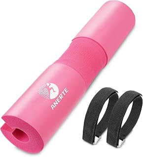 Barbell Pad Squat Pad for Lunges and Squats,Hip Thrusts Pad,Fit Standard and Olympic Bars