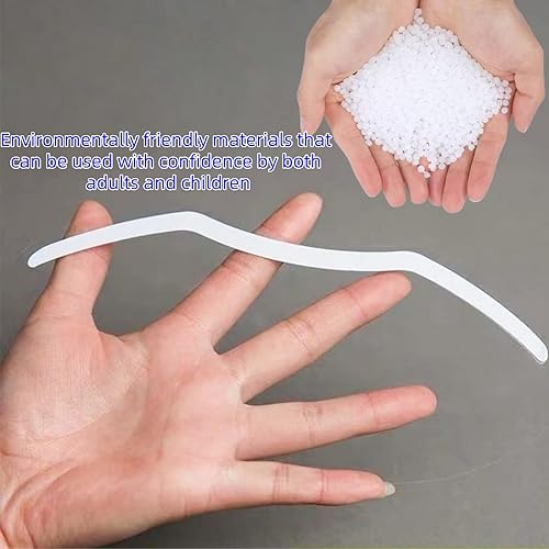 Miniatura 5 de Paquete de 60 protectores faciales transparentes para suministros de salón de laca para el cabello, cirugía de párpados de ojos, gafas de pestañas