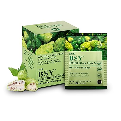 Miniatura 31 de Hair - Champú de color para el cabello (0.4 fl oz x 6 bolsitas) Tinte permanente natural sin amoníaco para hombres y mujeres 5 minutos de tinte