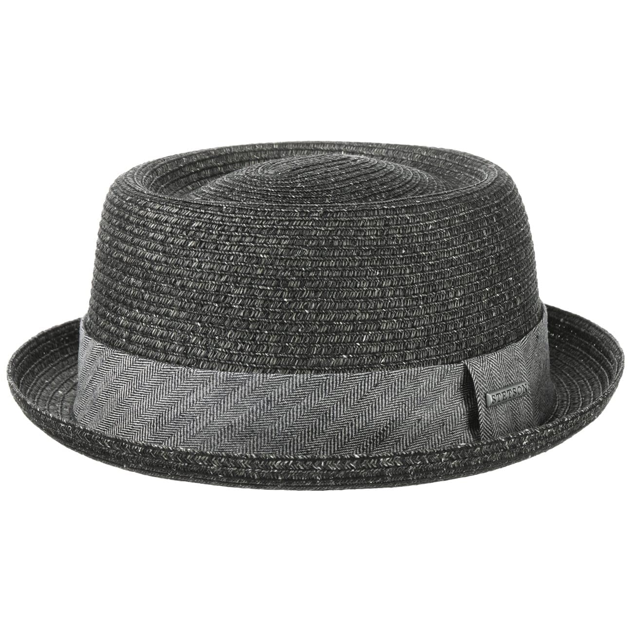 Stetson Women's Anthracite Robstown Toyo Pork Pie Hat By