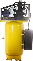 Vista 7 de EMAX Compresor de aire estacionario E350 - 5hp 80 Gal. Compresor industrial monofásico de 2 etapas con bomba lubricada a presión y sistema de aire