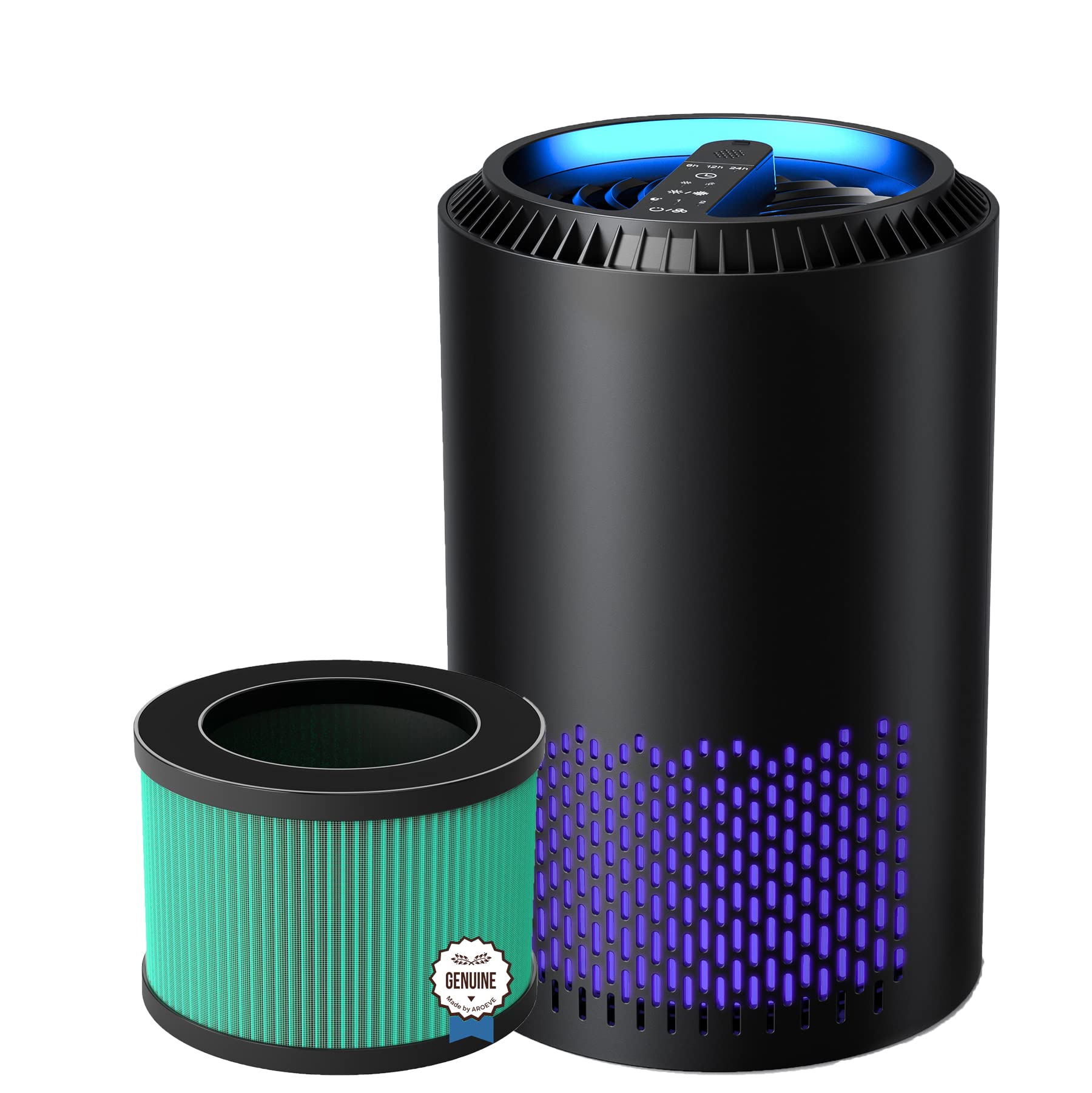 AROEVE Air Purifiers with 2 Filter 1 Basic Version 1 Pet Dander Version