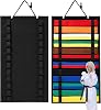 12 Belts Karate Belts Display Rack - Martial Arts Belt Display Holder Belt Hanger Taekwondo Belt Organizer, Equipment for Taekwondo Coaches Students Enthusiasts Adults Teens Kids No Belts