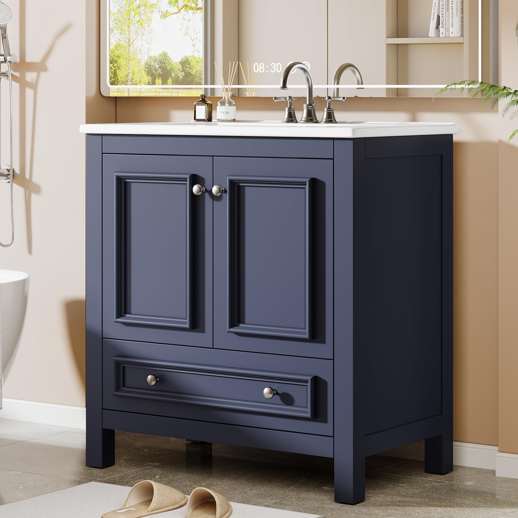 Tribesigns 30 Bathroom Vanity with Sink