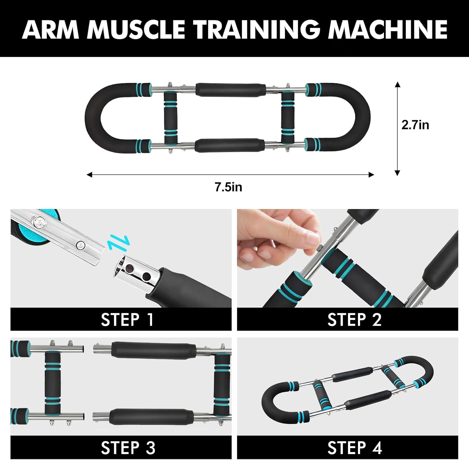 Twister Arm Trainer, Adjustable Arm Exerciser, Home Fitness Equipment - Image 5