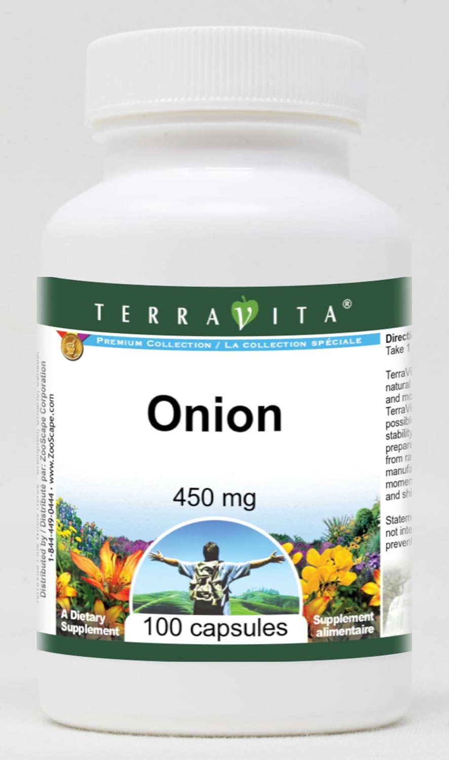 Onion - 450 mg (100 Capsules, ZIN: 521007) - 2 Pack