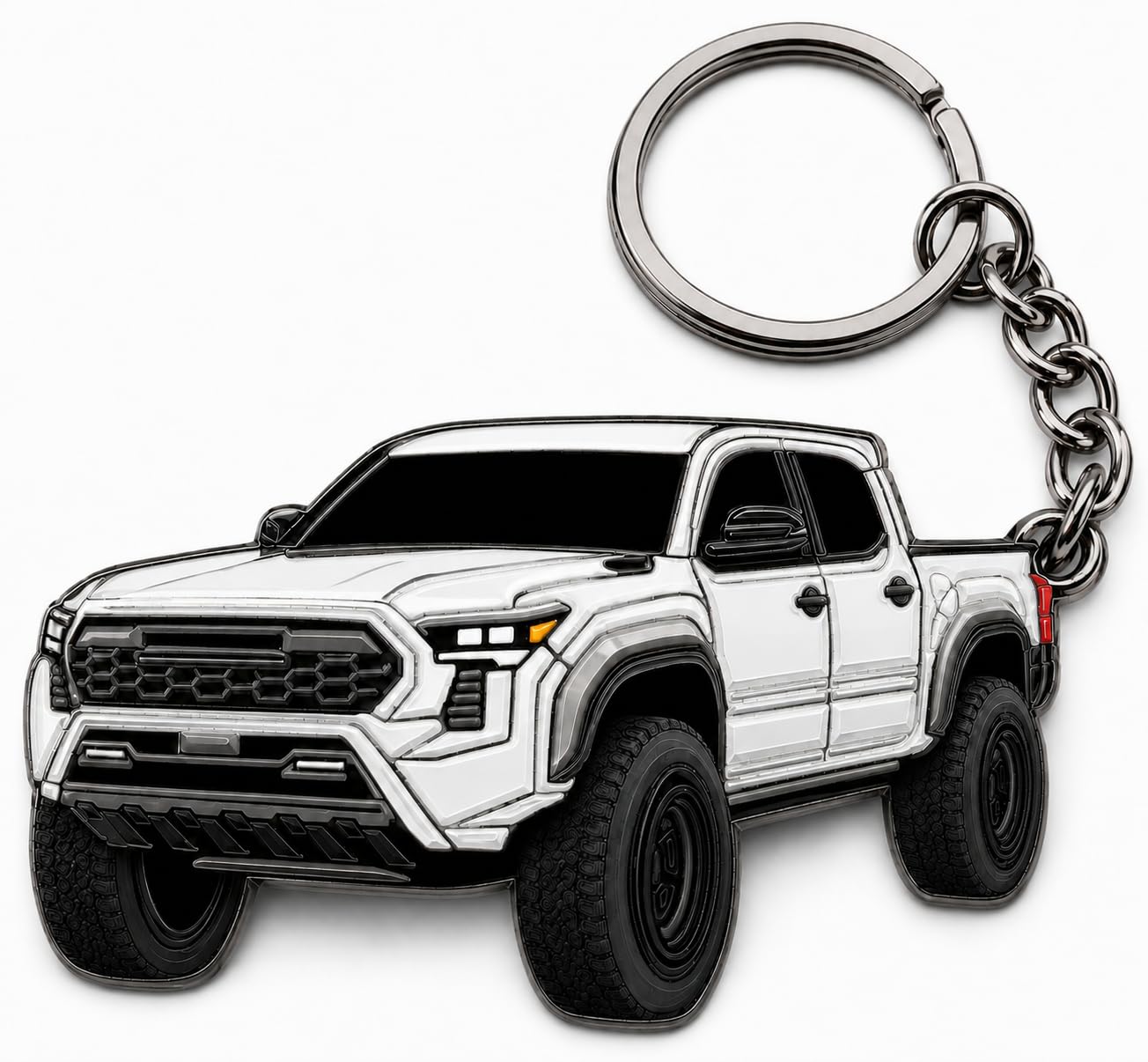 Tacoma Keychain 2026 Tacoma Accessories 2016-2025 mods 4th Gen Cool Key Chain Fob Cover Toy Gift Truck