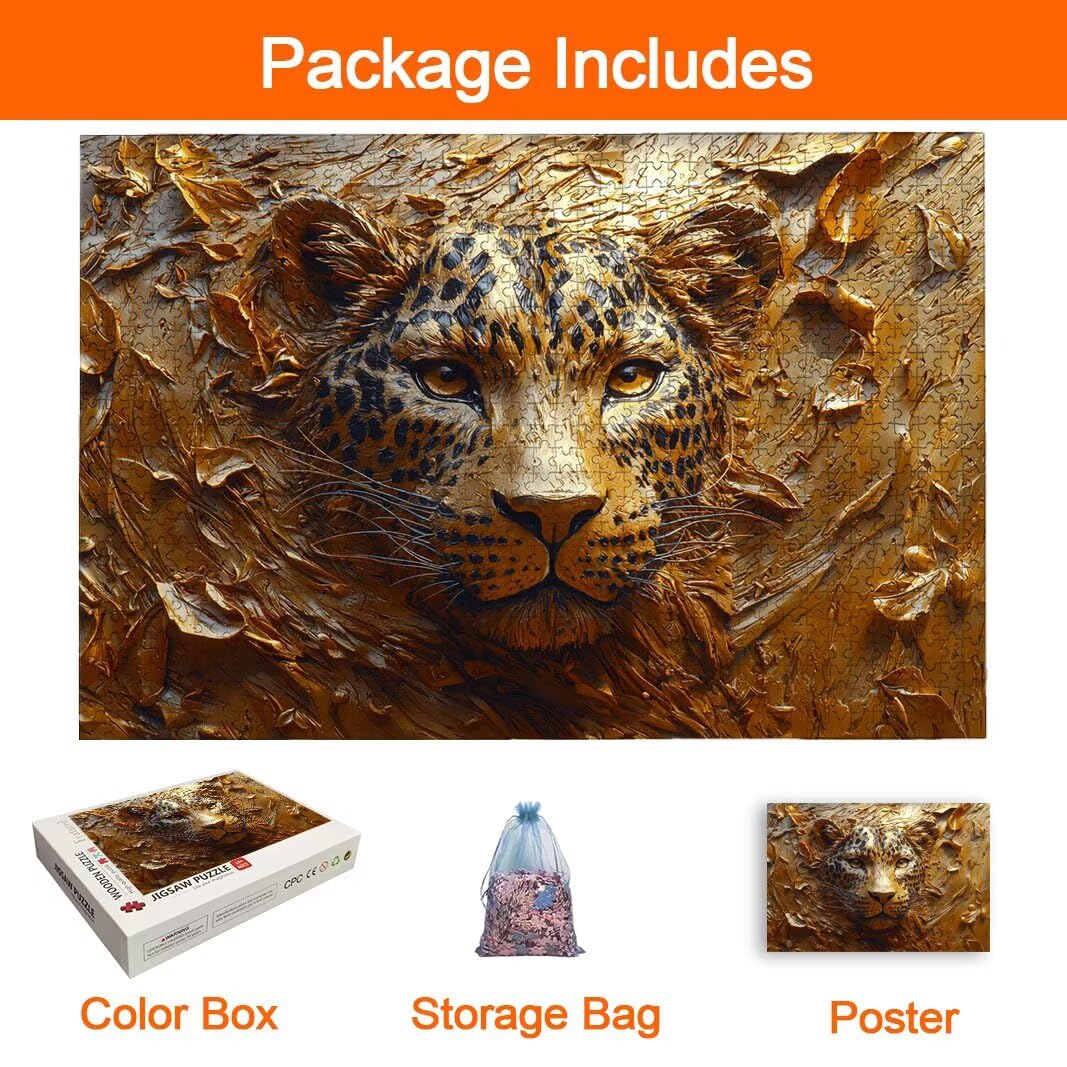 Puzzle 1000 Pezzi, Puzzle Animale, Misura: 70x50cm, Regalo Donna/Uomo -8383