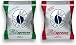 Caffè Borbone Respresso Kit de dégustation - 200 capsules compatibles avec les machines Nespresso* à usage domestique (100 Rossa, 100 Dek)