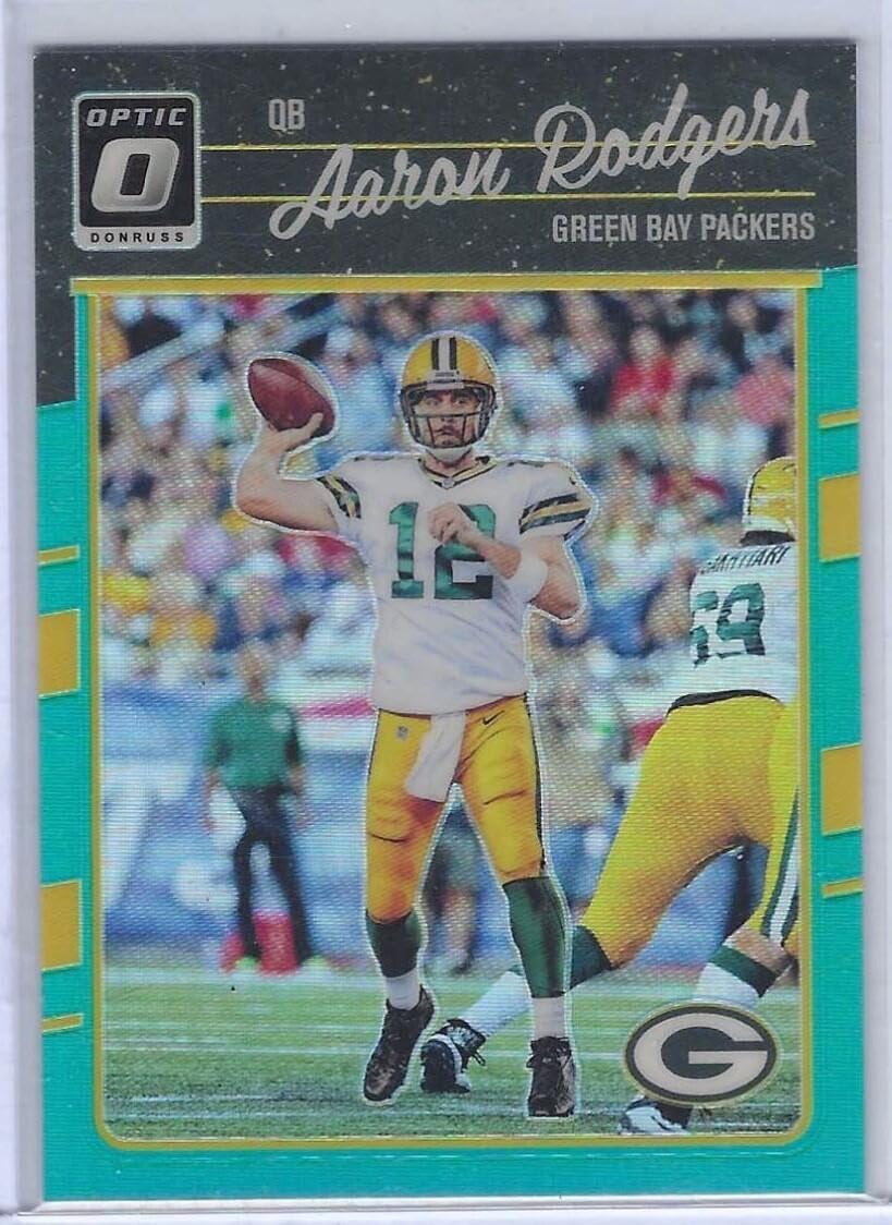 Aaron Rodgers 2016 Donruss Optic Aqua Holo #d 145/299 - Football Cards