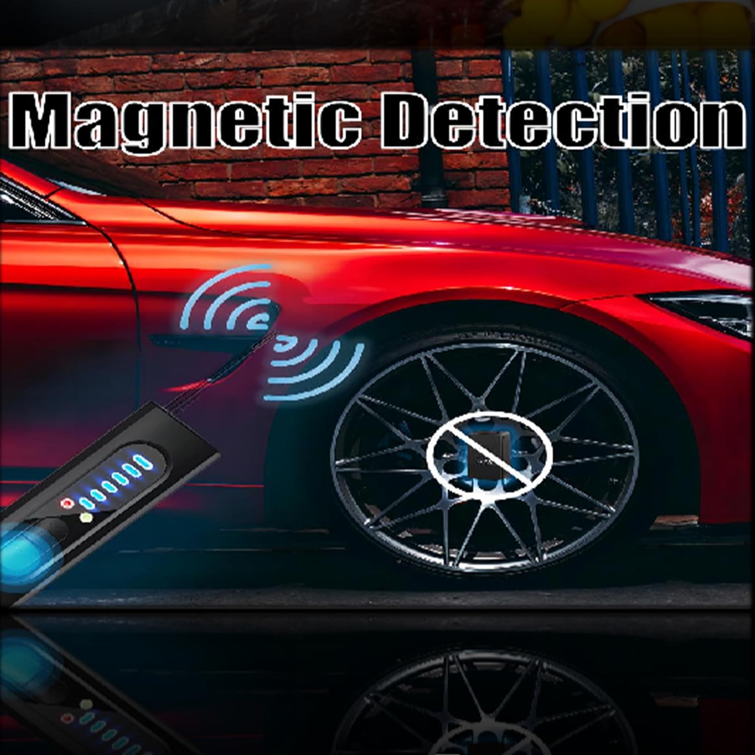 Hidden Camera Detectors, Anti-Spy Detector, Hidden Device GPS Detector, Camera Detector, Bug Detector, Privacy Protector, Signal Scanner for Hotels Office Home Travel, 5 Levels Sensitivity - Image 7