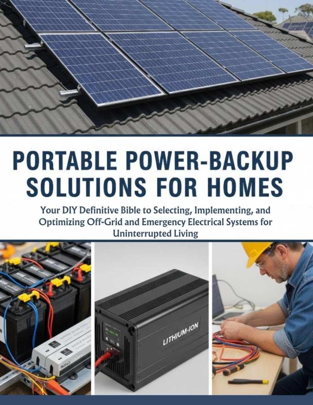 Portable Power-Backup Solutions For Homes: Your Definitive Bible to Selecting, Implementing And Optimizing Off-Grid And Emergency Electrical Systems For Uninterrupted Living (The How-to DIY Bibles)