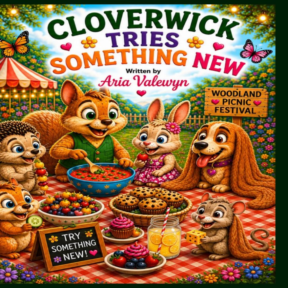 Cloverwick Tries Something New: A Story About Courage and Trying New Things (The Cloverwick Stories)