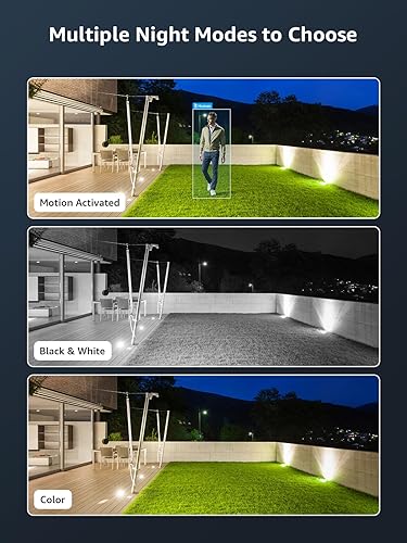 Miniatura 5 de ANNKE Sistema de cámara de seguridad 4K PoE con audio, NVR H.265+ de 12MP con disco duro de 2 TB, cámara domo IP Ultra HD de 4 x 8 MP, detección