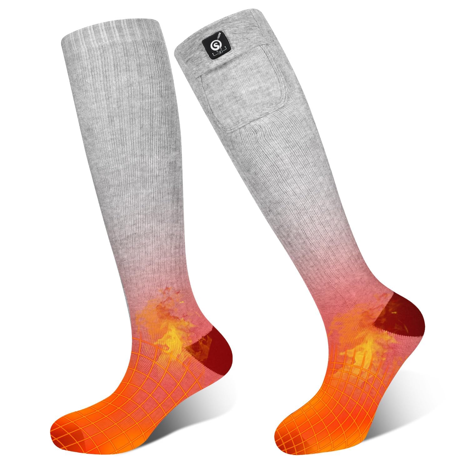 Sun Will Heated Socks