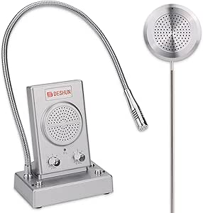 DESHUN Window Intercom System - Dual Way Communication For Business Glass Partitions
