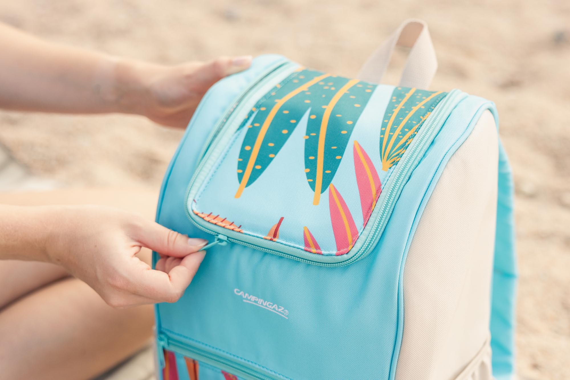 Campingaz Ethnic Junior Backpack Cooler 9 L Zaino Termico Pieghevole