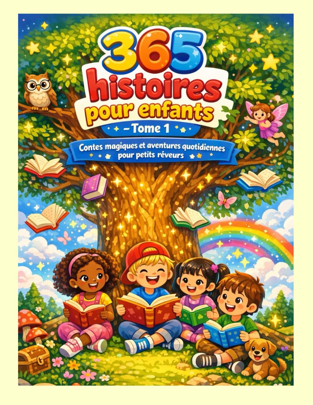 365 histoires pour enfants – Tome 1 : Contes magiques et aventures quotidiennes pour petits rêveurs: Un livre pour enfants de 3 à 10 ans avec la ... et éducatives pour chaque jour de l’année