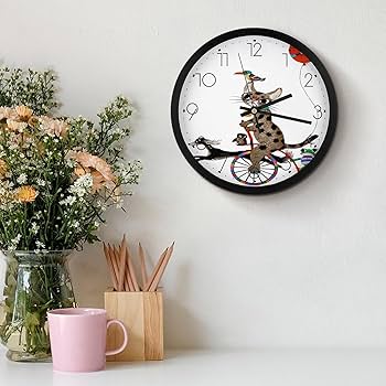 Amazon.co.jp: 藤城清治 壁掛け時計 おしゃれ インテリア