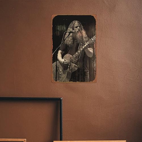 Miniatura 6 de Jamey Johnson - Cartel de metal para colgar en la pared de la cocina, póster de pared para garaje, cafetería, bar, pub, arte cueva de hombre, placa
