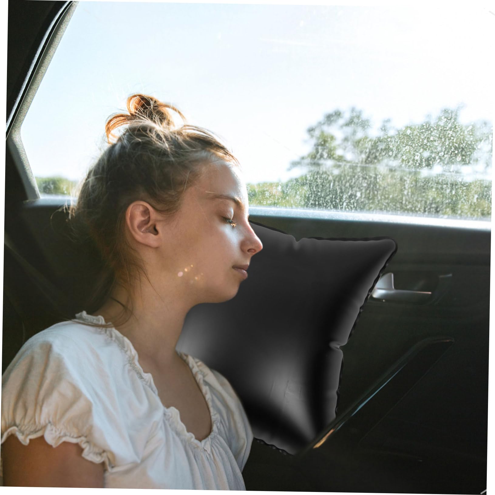 Amosfun Lot De 4 Coussins Gonflables Décoratifs pour Salon À Coucher Camping-Car Confortable pour Toutes Les Occasions