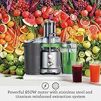 Vista 2 de Breville BJE430SIL Juice Fountain Cold, 70 fl oz, Silver