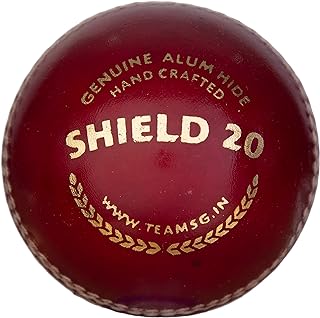 SG Cricket Balls Shield 20*(Red), Leather