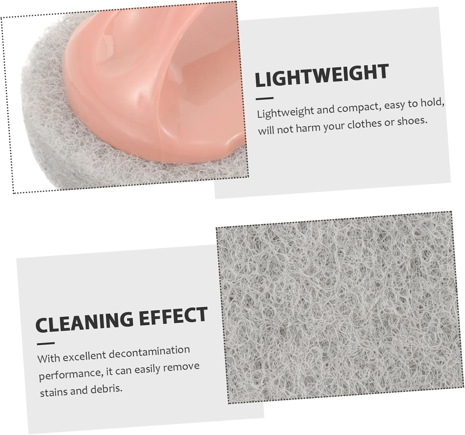 3 Pieces Kitchen Sink Cleaning Brush Sponge Scouring Brush Scrubber Brush Handle Brush Kitchen Brush Deep Cleaning Brush for Wok Scraper Tub (Como Se Muestra Medio)