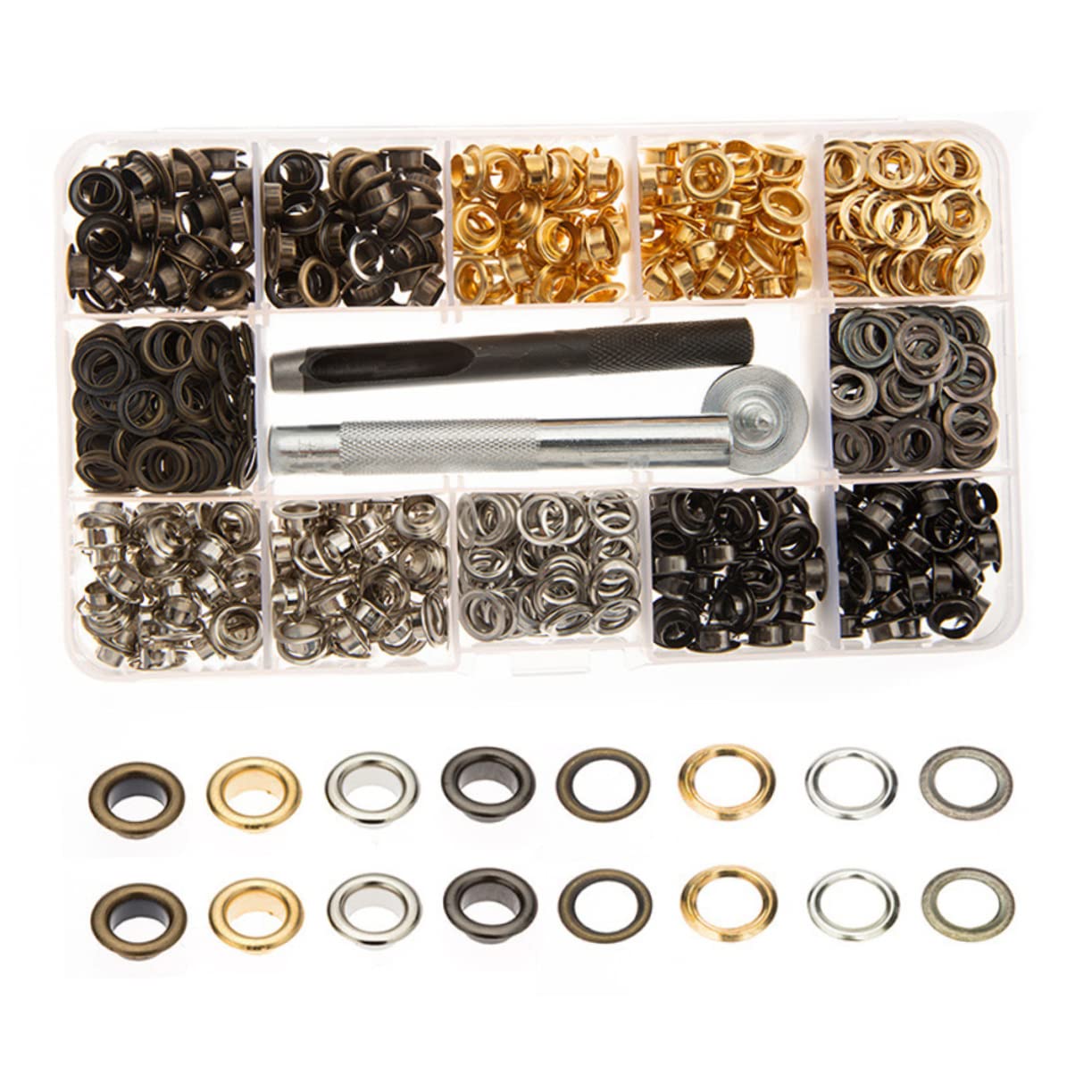 Kit œillets avec aération anti-humidité pour sangle en cuir - 8