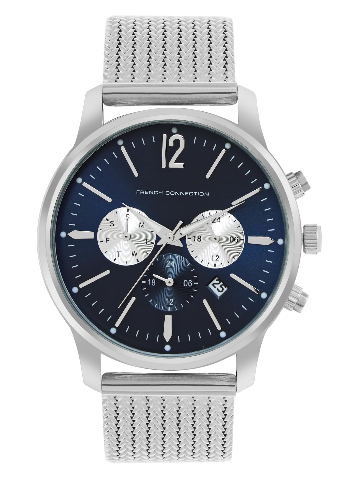 French Connection Spring-Summer 2023 Analog Blue Dial Mens Watch-FCN00056D (B0C6GZ53PL) Amazon Price History, Amazon Price Tracker