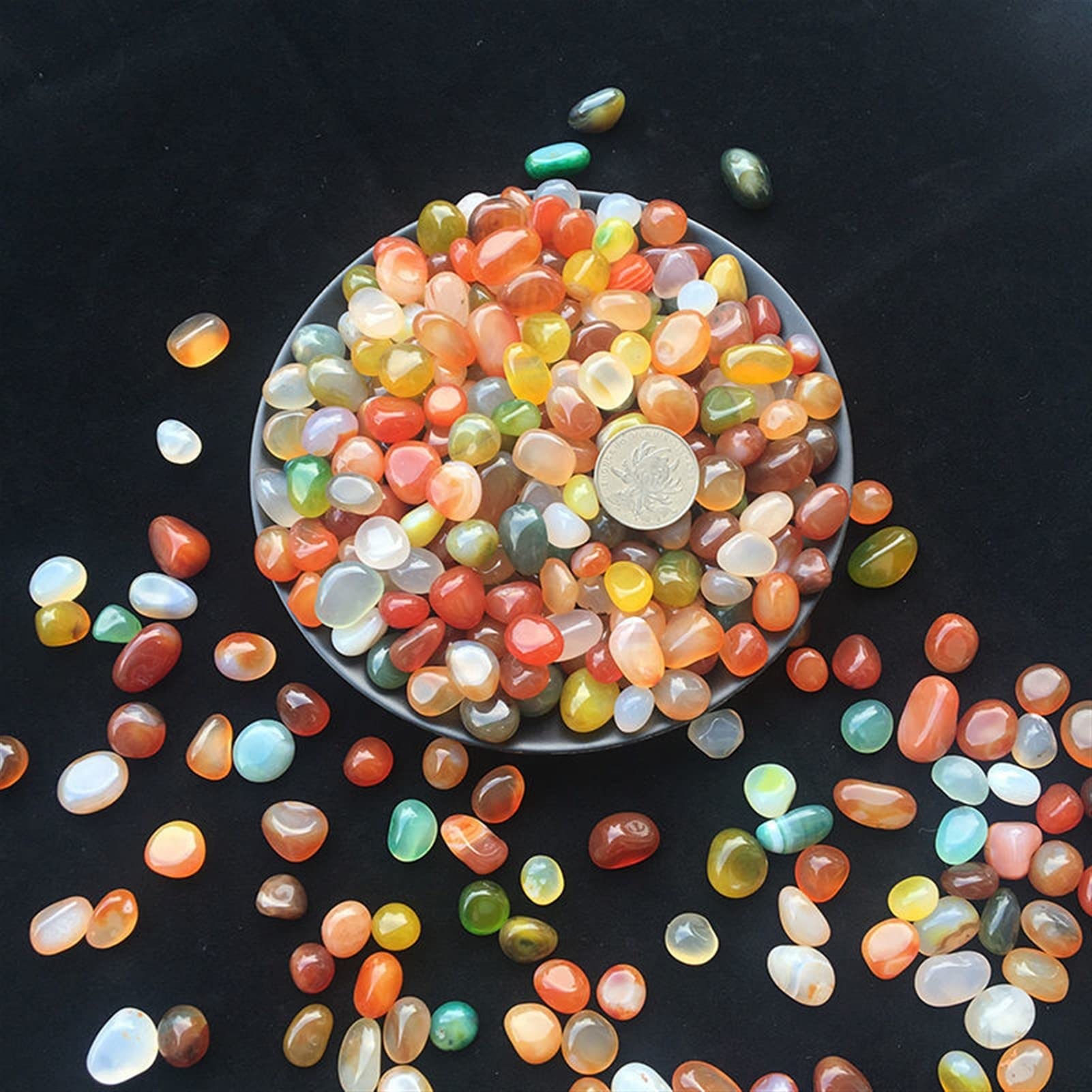 Amazon.co.jp: 500g Yuhua Stone Original Stone Natural Pebble Fisk