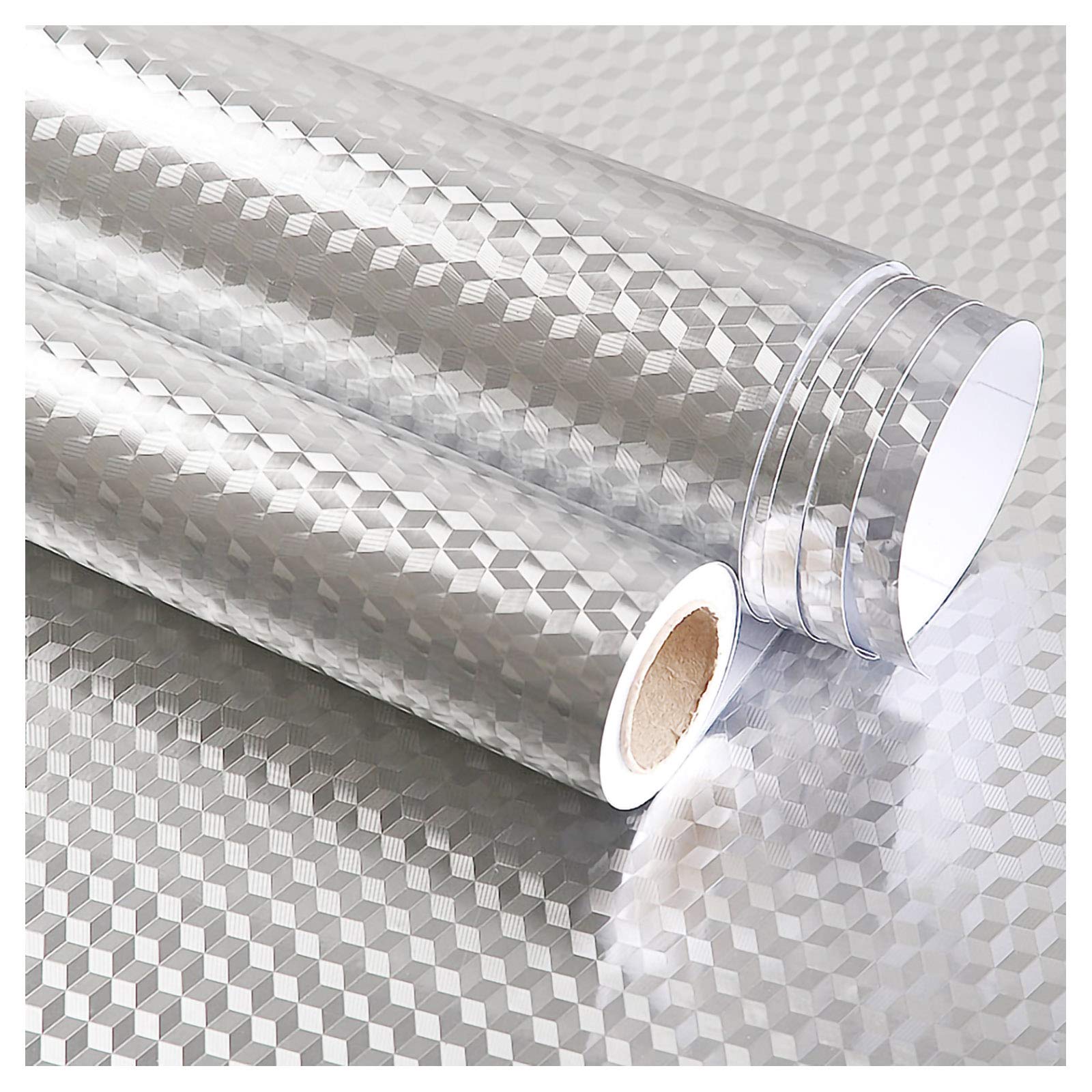 Autocollants cuisine aluminium pour relooker votre plan de travail
