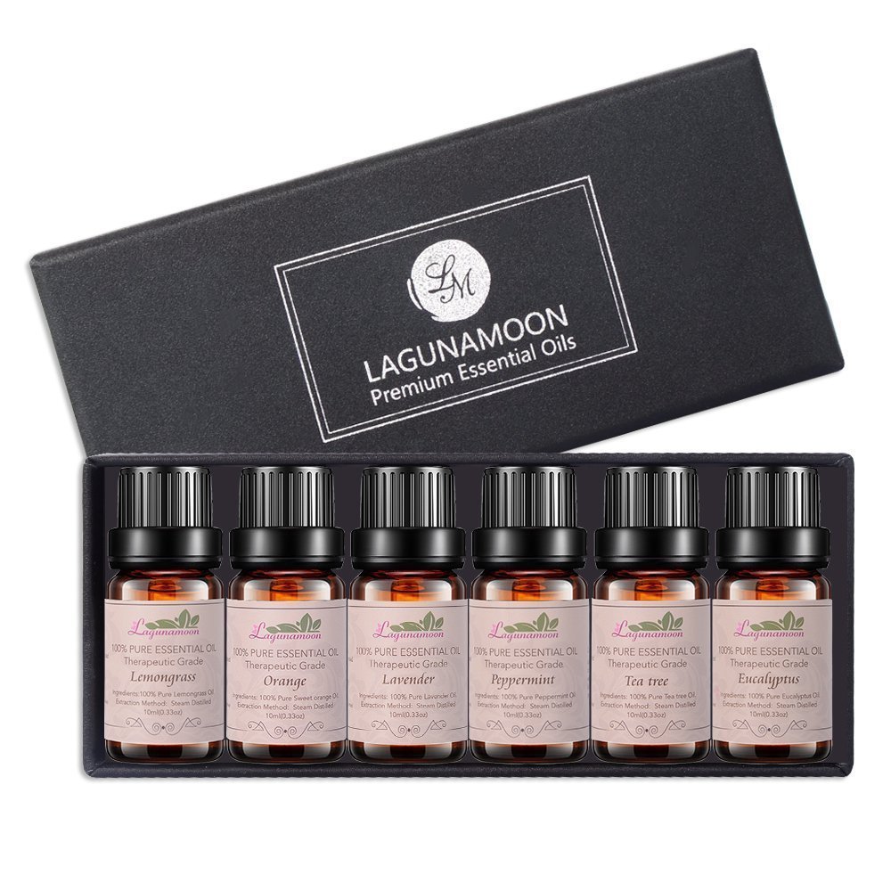Lagunamoon Aromatherapy Tea Tree Essential Oil - Premium Therapeutic Grade Oils - Tea Tree Oil for Diffusers
