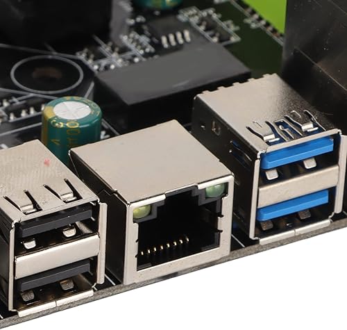 Miniatura 9 de Placa base M ATX para computadora de escritorio, todos los condensadores sólidos de 9.449 x 6.693in, interfaz de video HD, soporte DDR3 de doble