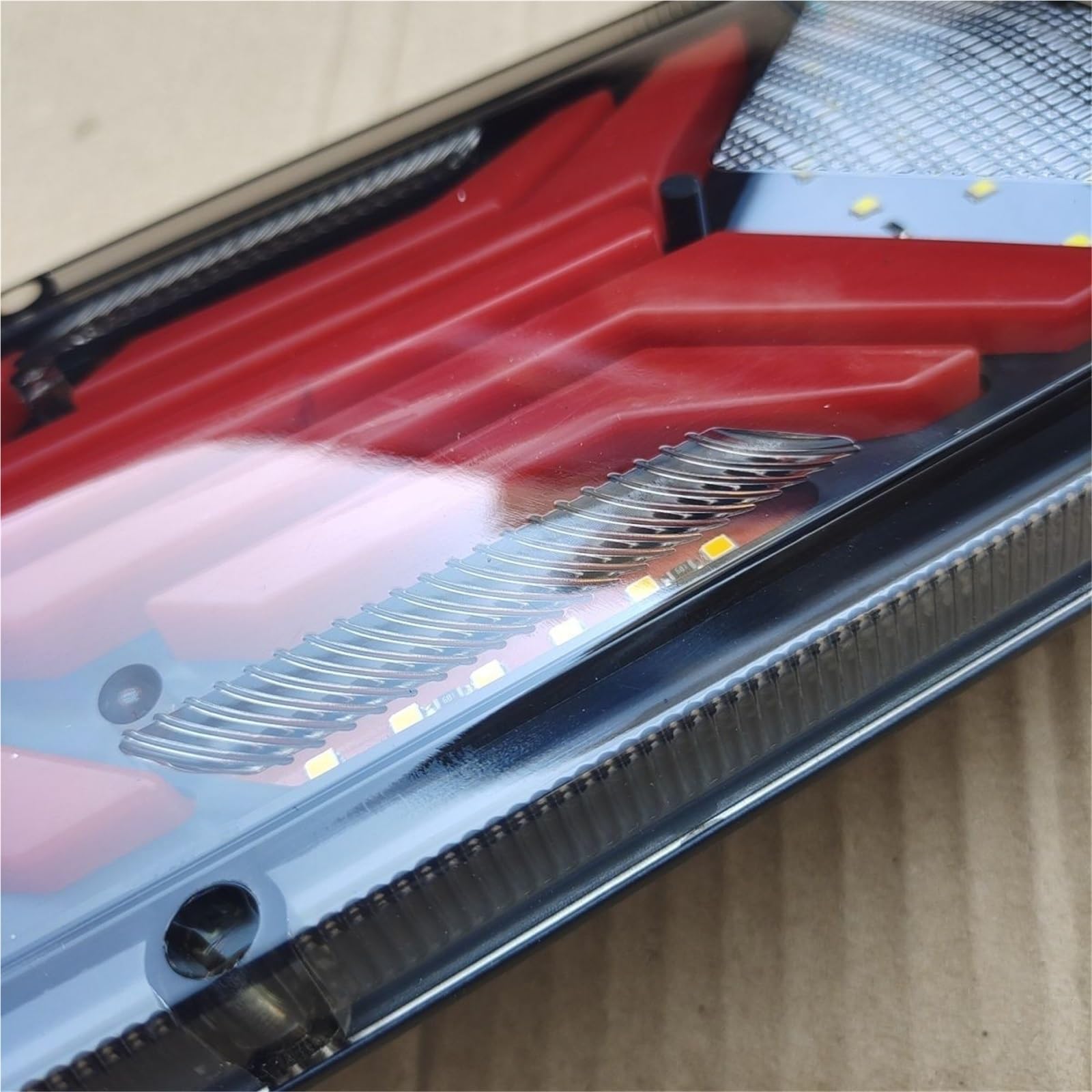 Halogen światła 2 szt. 12/24V LED tylne światło przyczepy tylne światło ciągnika tylne światło światła tylne(24V,33CM 2PCS)