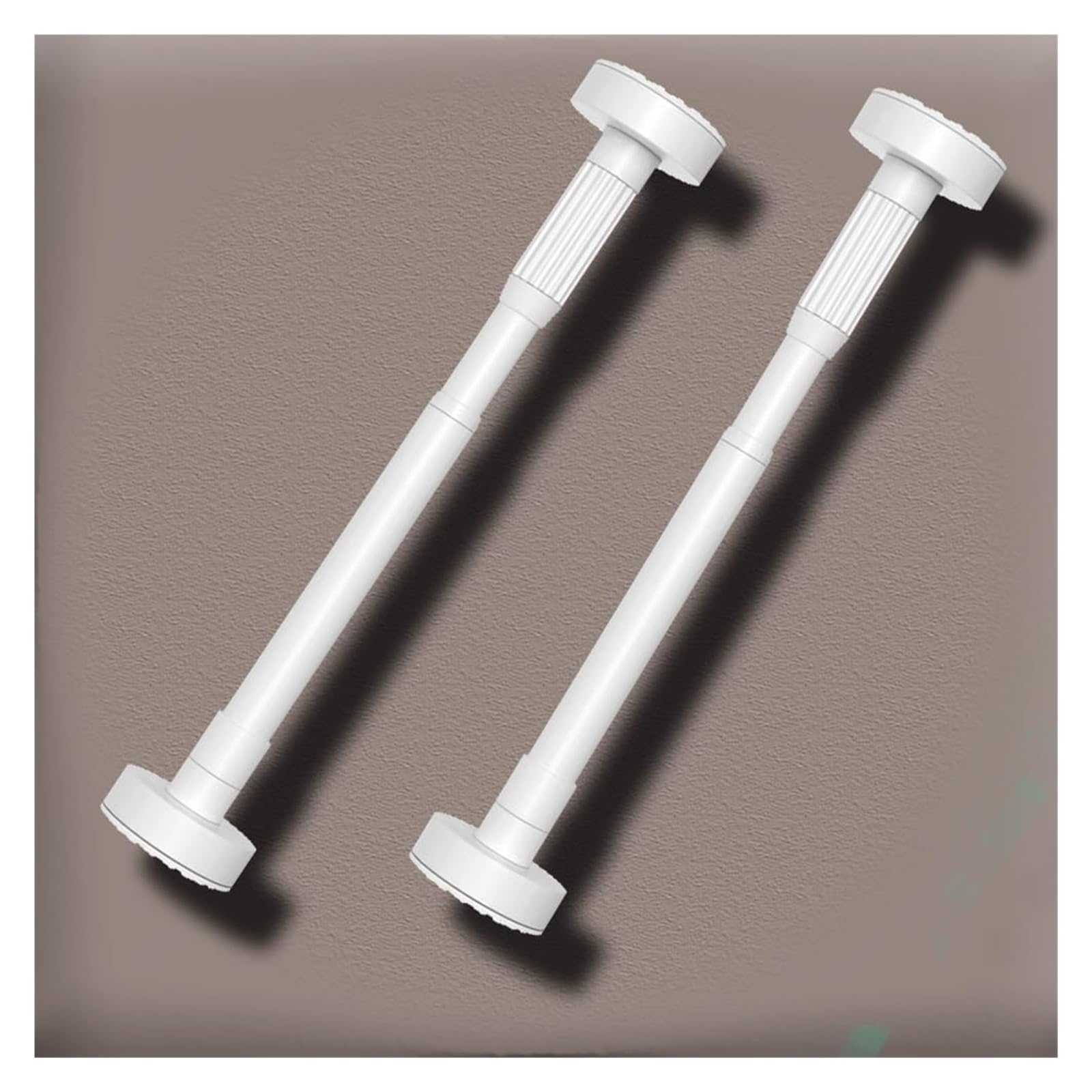 DHetyE Sink support legs Adjustable Sink Support Poles For Cabinet Furniture Leg Curtain RodUndermount Basin Legs Drill Free(Grün,H 35 55cm/14 21.7")