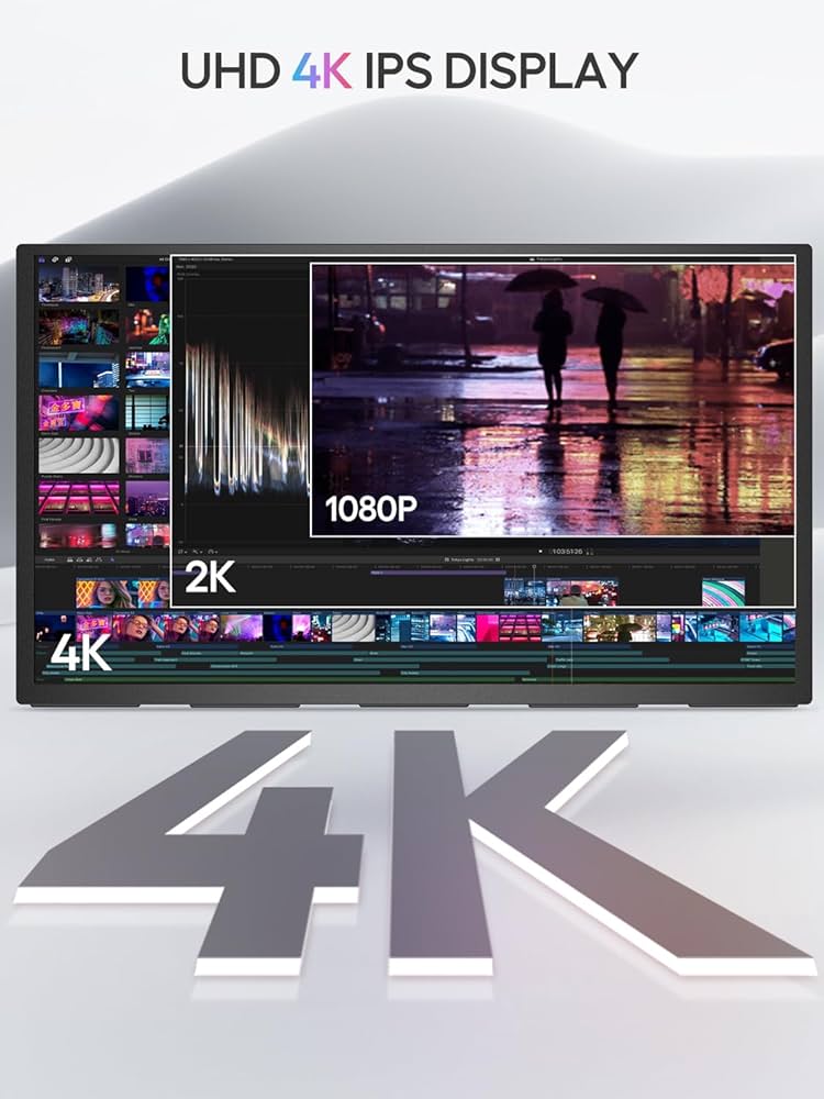 Amazon.com: UPERFECT Portable Monitor 18.4-inch 4K 60HZ 10