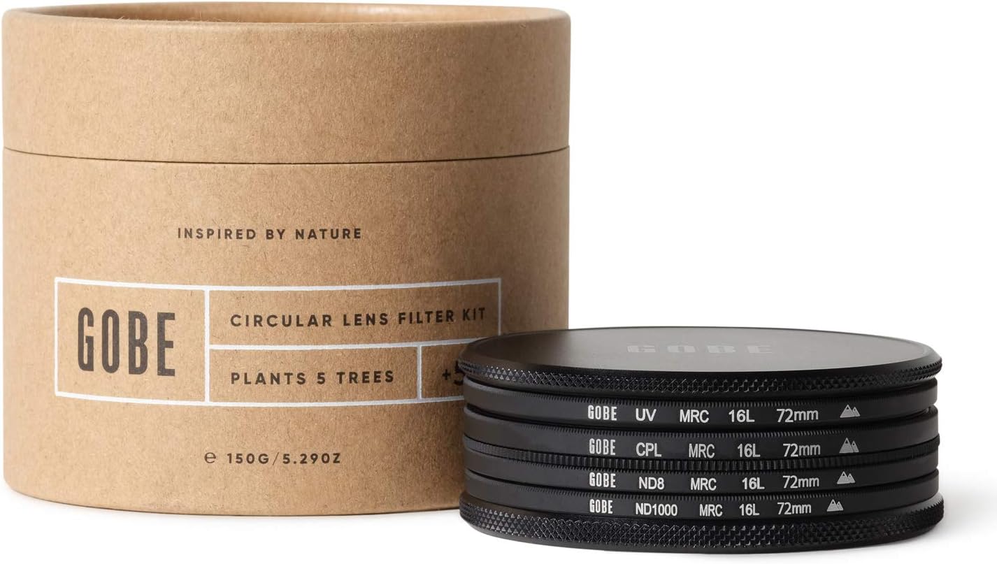 filtro polarizzatore per obiettivo canonico 72mm