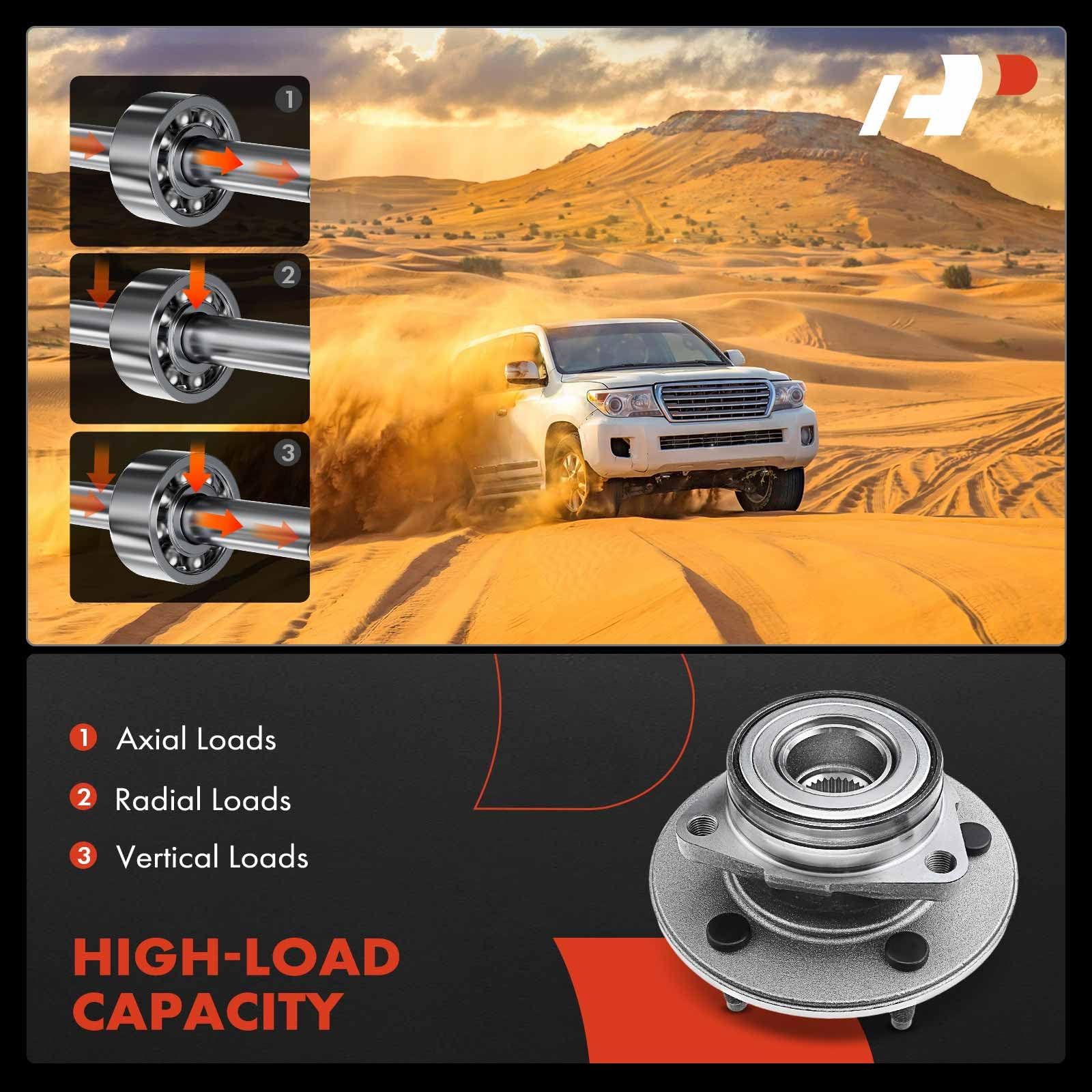 AM Autoparts AM-2187422240 Kit De Buje Y Cojinete De Rueda