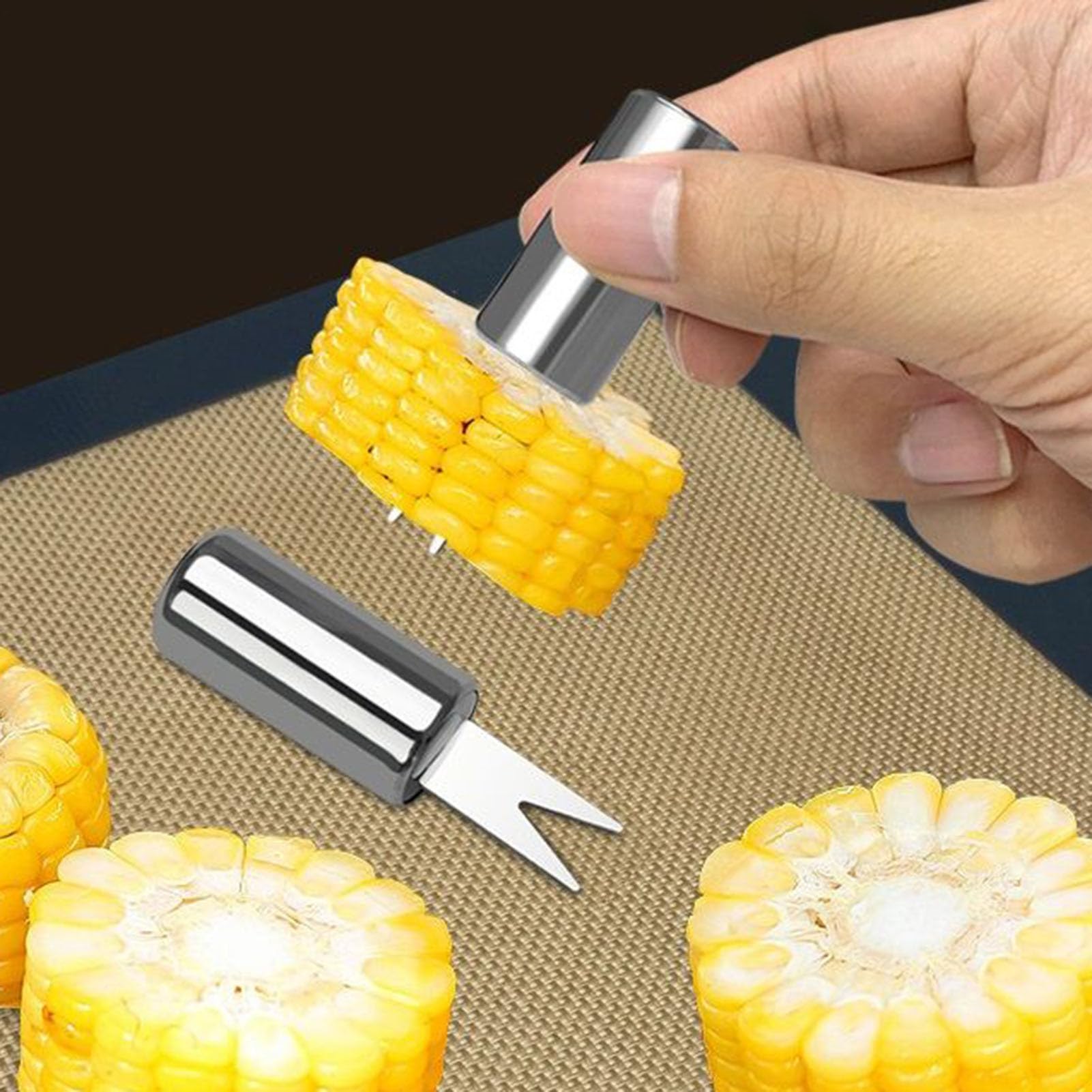 Utensilios para Barbacoa Accesorios De Barbacoa En Acero Inoxidable